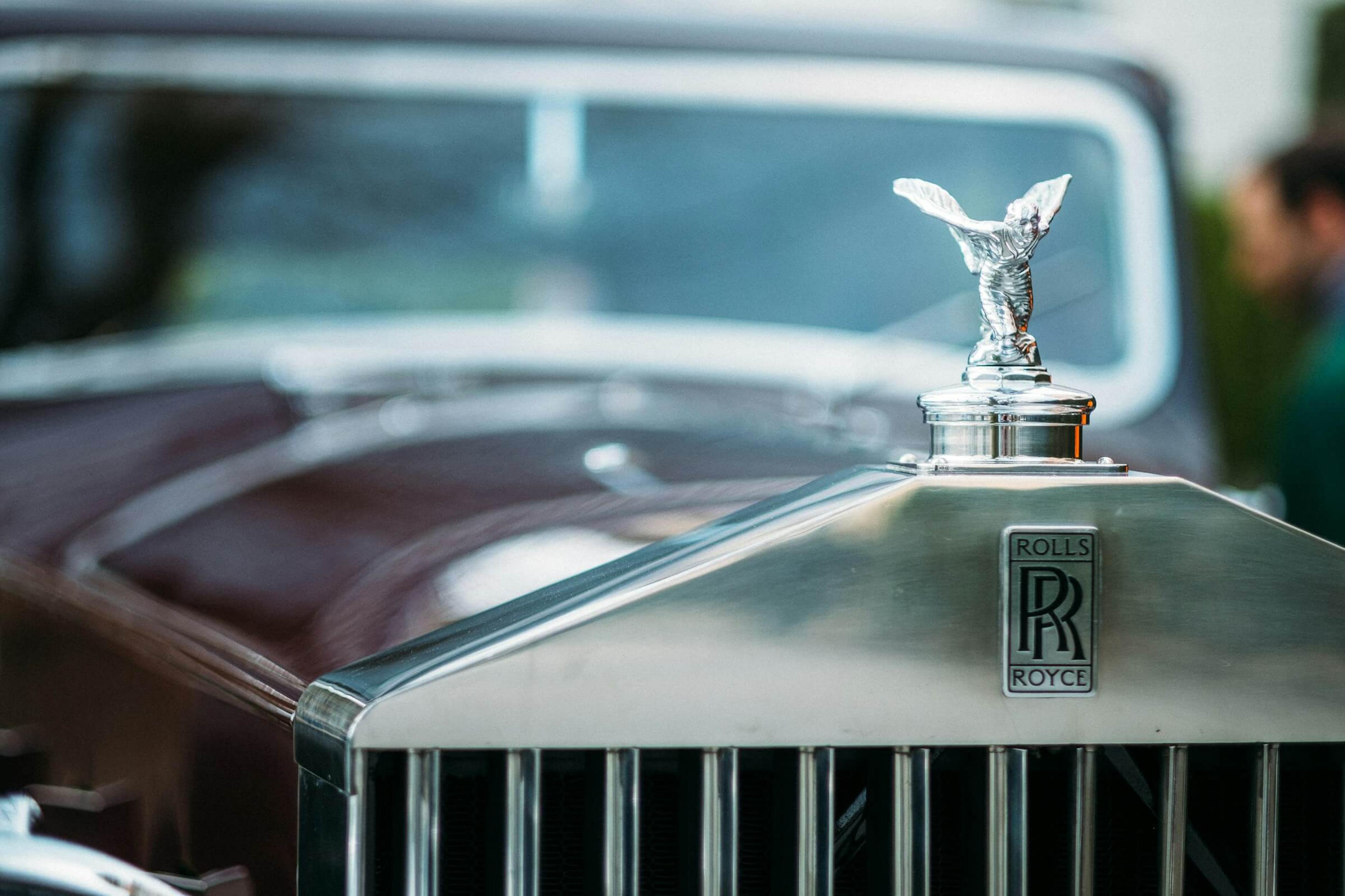 Rolls-Royce with Spirit of Ecstasy Phantom